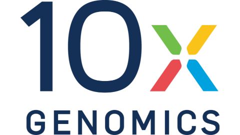 A logo for the brand 10xGenomics