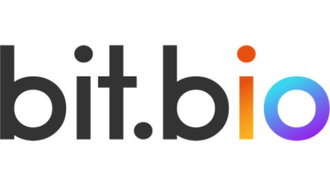 A logo for the brand bit.bio