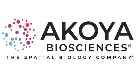 A logo for the brand Akoya Biosciences