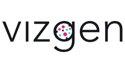 A logo for the brand Vizgen